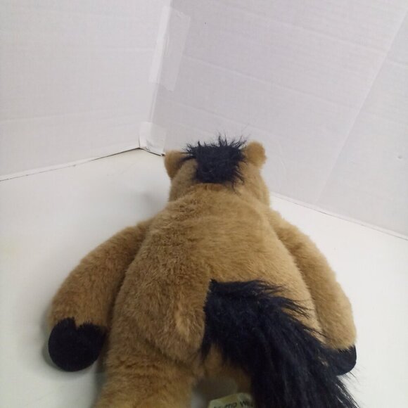 Vintage 1997 Build A Bear Donkey Plush Brown 18" - Picture 11 of 11